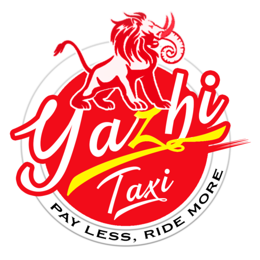 Yazhi one way-taxi logo