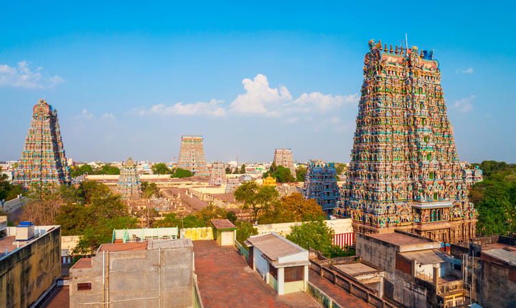 Meenachi Amman Temple - One Way Drop Taxi In Madurai